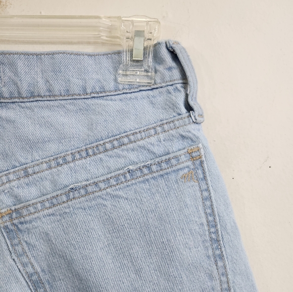 Madewell Relaxed mid Length denim shorts - Picture 5 of 6